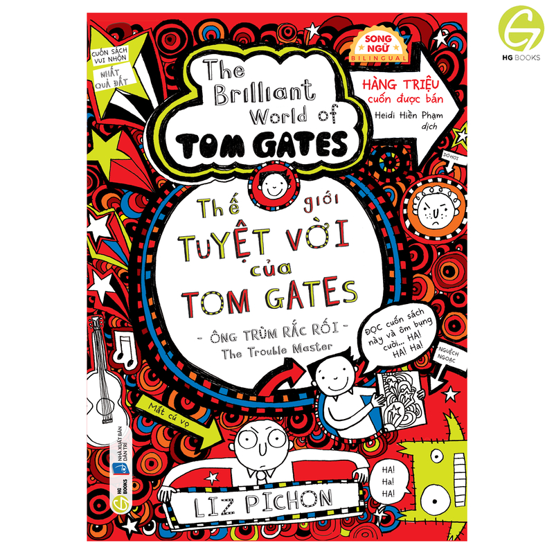 Ảnh Thế Giới Tuyệt Vời Của Tom Gates - Song ngữ Việt-Anh. Truyện tranh kèm audio và từ vựng chọn lọc. 3
