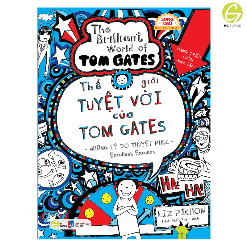 Ảnh Thế Giới Tuyệt Vời Của Tom Gates - Song ngữ Việt-Anh. Truyện tranh kèm audio và từ vựng chọn lọc. 4