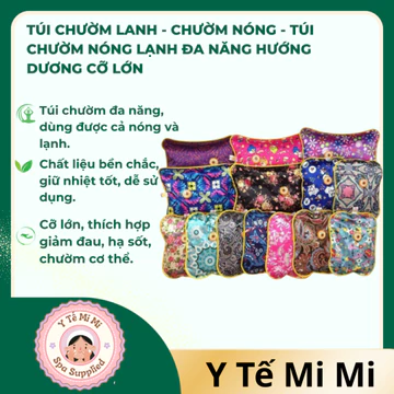 Túi chườm lanh - chườm nóng - Túi chườm nóng lạnh đa năng hướng dương Cỡ lớn