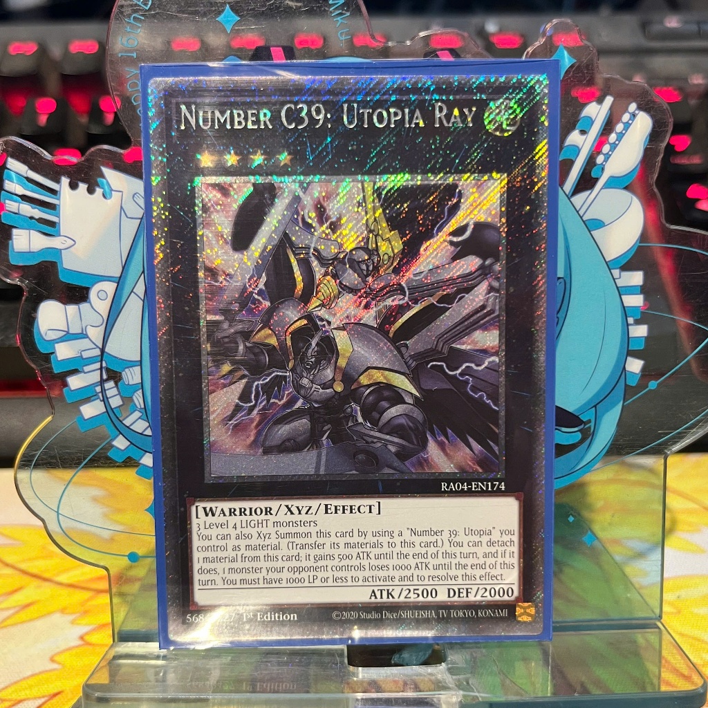 [ Bài Yugioh Chính Hãng ] Number C39: Utopia Ray - RA04-EN174 ...