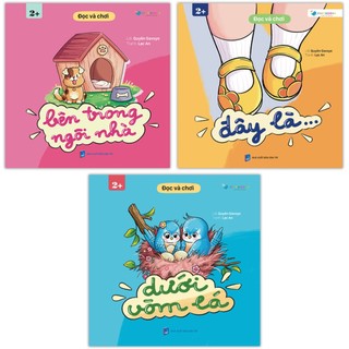 Sách - Combo Ehon phát triển kỹ năng cho bé: Đọc và chơi và Bé có làm được không?