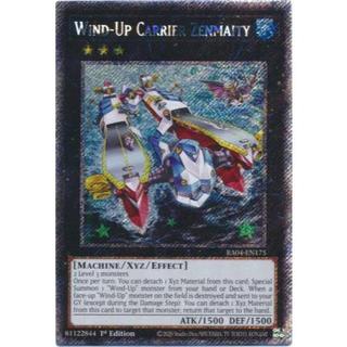 [ Bài Yugioh Chính Hãng ] Wind-Up Carrier Zenmaity - RA04-EN175 - Platinum Secret Rare 1st Edition