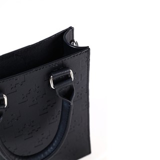Túi Da PU Nam Nữ SACPLAT Dập Chìm Monogram Đeo Chéo Thời Trang Unisex | Midori For Man