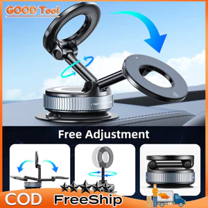 2025 Mới 360° Độ có thể gập lại Xoay chân không mạnh Giá đỡ điện thoại ô tô hấp phụ từ tính cho Ô tô Giá đỡ đa năng
