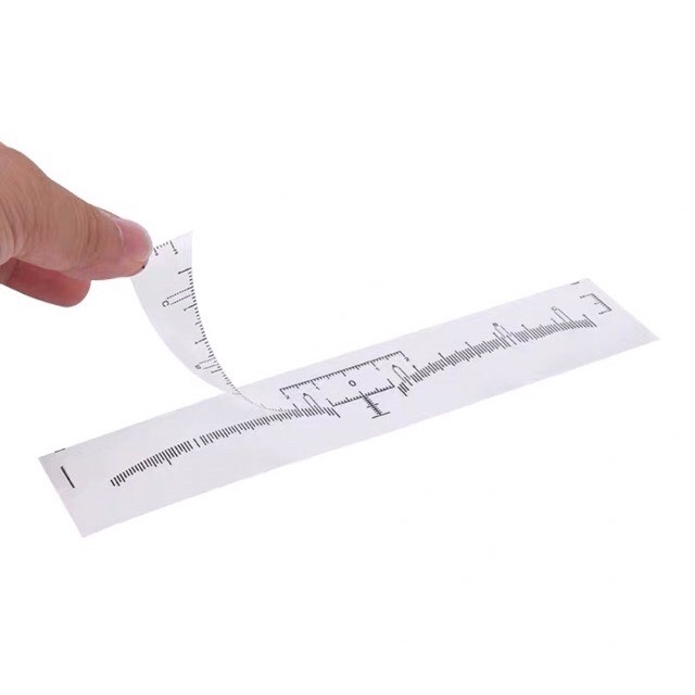 Thước Dán Giấy Định Hình Kẻ Mày, Thước Dán Vẽ Mày
