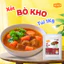 XỐT BÒ KHO HiXOT TÚI 1KG (KÊNH NHÀ HÀNG, HORECA), gia vị nấu bò kho, bò sốt vang
