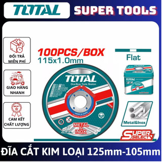 TOTAL Đĩa cắt kim loại 105MM —> 125MM TAC2101051 / TAC2101251