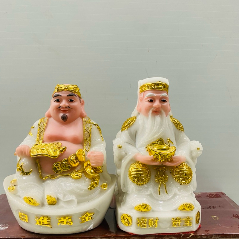 Cặp Thần Tài Thổ Địa Bột Đá.