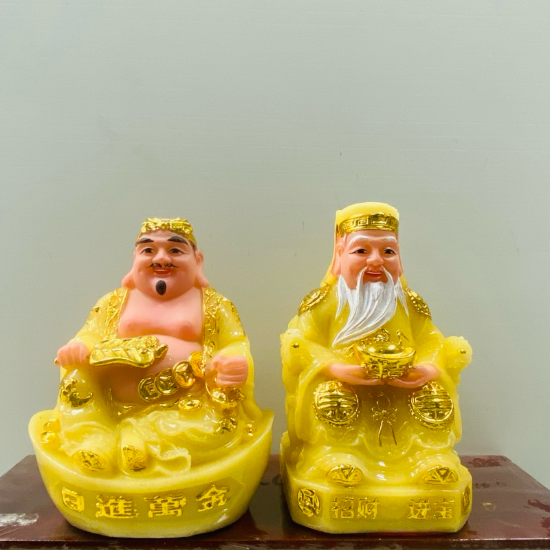 Cặp Thần Tài Thổ Địa Bột Đá.
