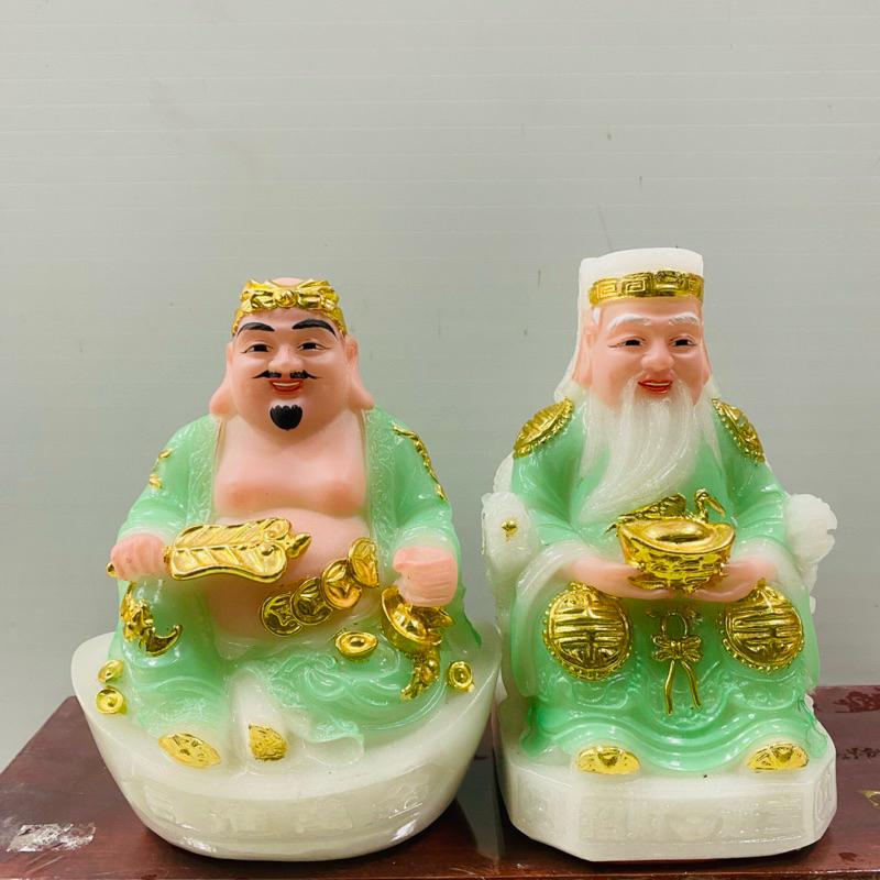 Cặp Thần Tài Thổ Địa Bột Đá.