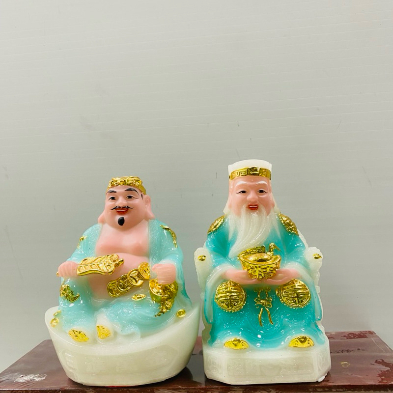 Cặp Thần Tài Thổ Địa Bột Đá.