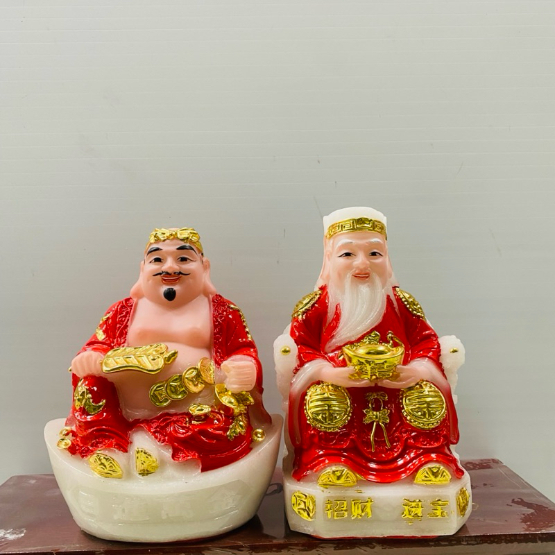 Cặp Thần Tài Thổ Địa Bột Đá.