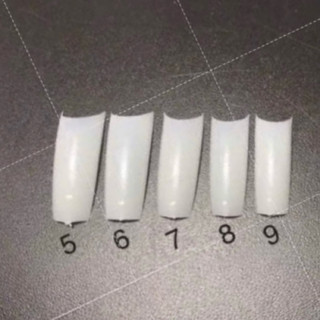 Móng tip hàn lẻ size - túi 50 móng nối lẻ số tập đắp bột dũa phom