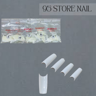 Móng tip hàn lẻ size - túi 50 móng nối lẻ số tập đắp bột dũa phom