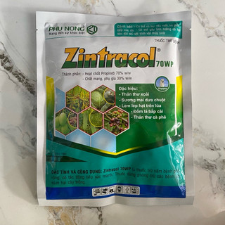 Chế phẩm Zintracol 70WP (Antracol 70 WP) phòng thán thư, sương mai, lem lép hạt, đốm lá - Gói 100g