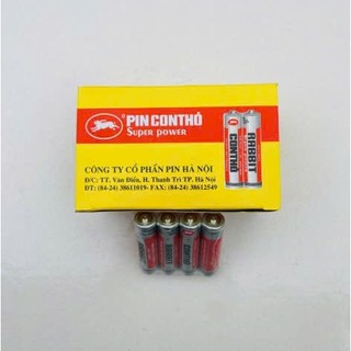 Hộp 40 Viên Pin Đũa AAA Con Thỏ Lắp Đèn Pin, Điều Khiển Tivi  - Titan, Pin Dự Phòng