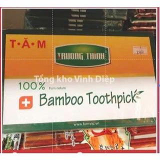 Combo (30 gói) tăm giang vip 100% làm từ tự nhiên đóng hộp xuất khẩu - Hàng loại 1