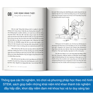 Sách - STEM Toán học - Hóa học - Sinh học - Vật lý dành cho học sinh - Phát triển tư duy logic, khám phá khoa học