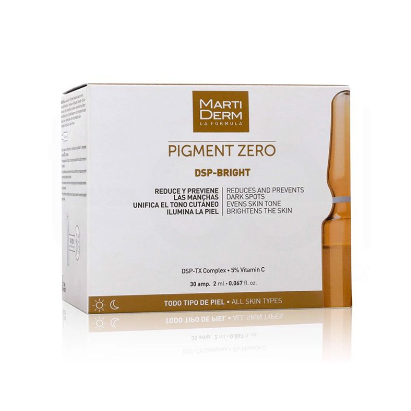 Ampoule Dưỡng Sáng Da Giảm Đốm Sắc Tố MartiDerm Pigment Zero DSP Bright Tây Ban Nha