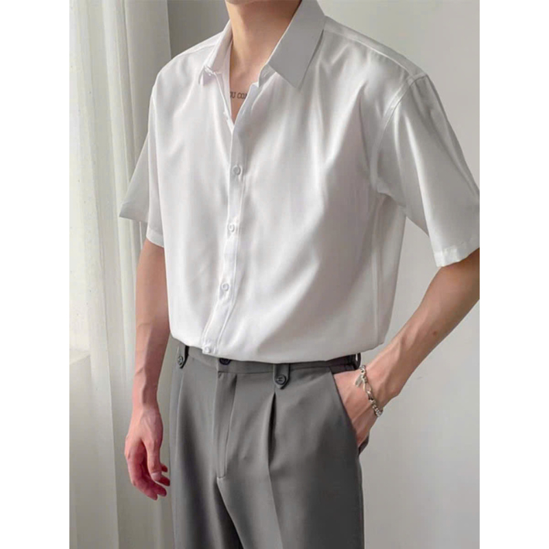 40-110KG Áo sơ mi nam nữ thời trang Bigsize unisex ullzzang trẻ trung
