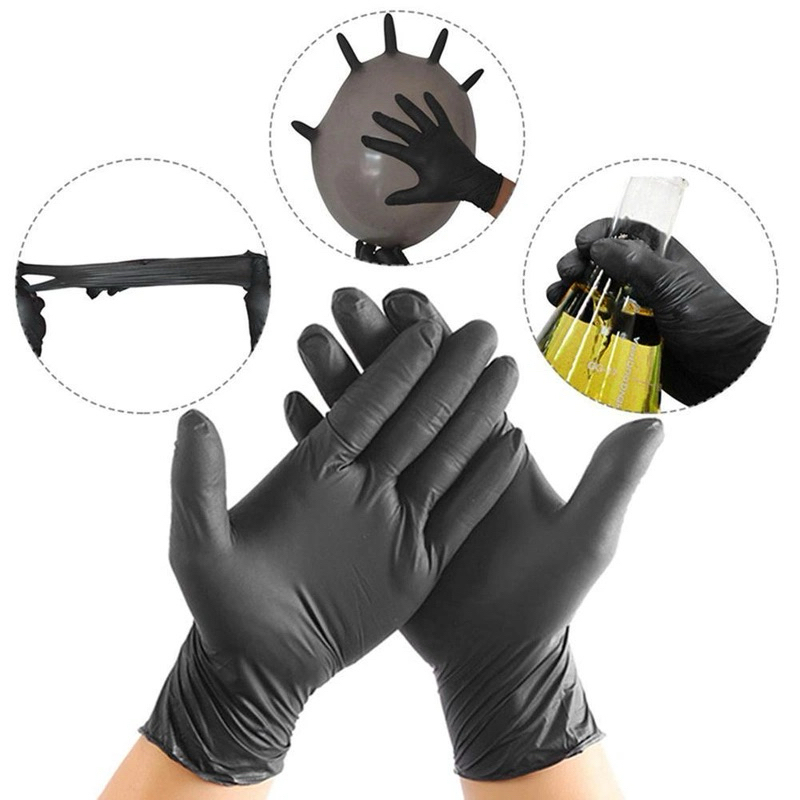 Găng Tay Zen Glove Đen Trắng Không Bột – Găng Tay Cao Su Y Tế Dùng Trong Phun Xăm, Thẩm Mỹ, Spa