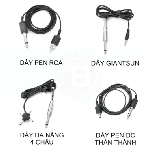 Dây máy Giansun, RCA, dây máy thần thánh, dây 4 chấu cung cấp chính hãng,dụng cụ phun xăm_dcpxhoanganh