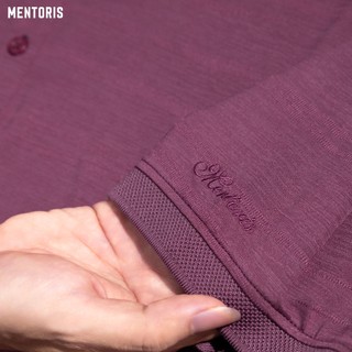 Áo Polo Nam MENTORIS Cao Cấp, Chất mát lạnh, Siêu co giãn, Thoáng Khí MPS212R