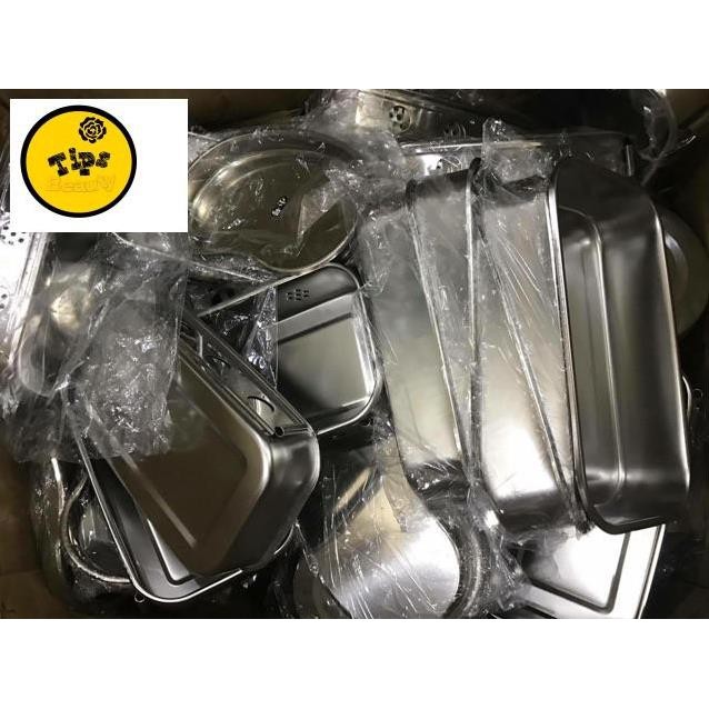 Khay Inox Hạt Đậu Phun Xăm – Dụng Cụ Đựng Mực, Dễ Vệ Sinh, Bền Đẹp Cho Thợ Thẩm Mỹ