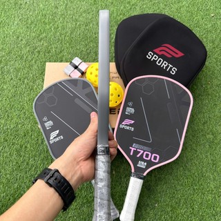 (HOẢ TỐC HN) Vợt Pickleball T700 Pro F-Sports – Carbon T700 Nhám Cao Cấp – Tăng Độ Chính Xác