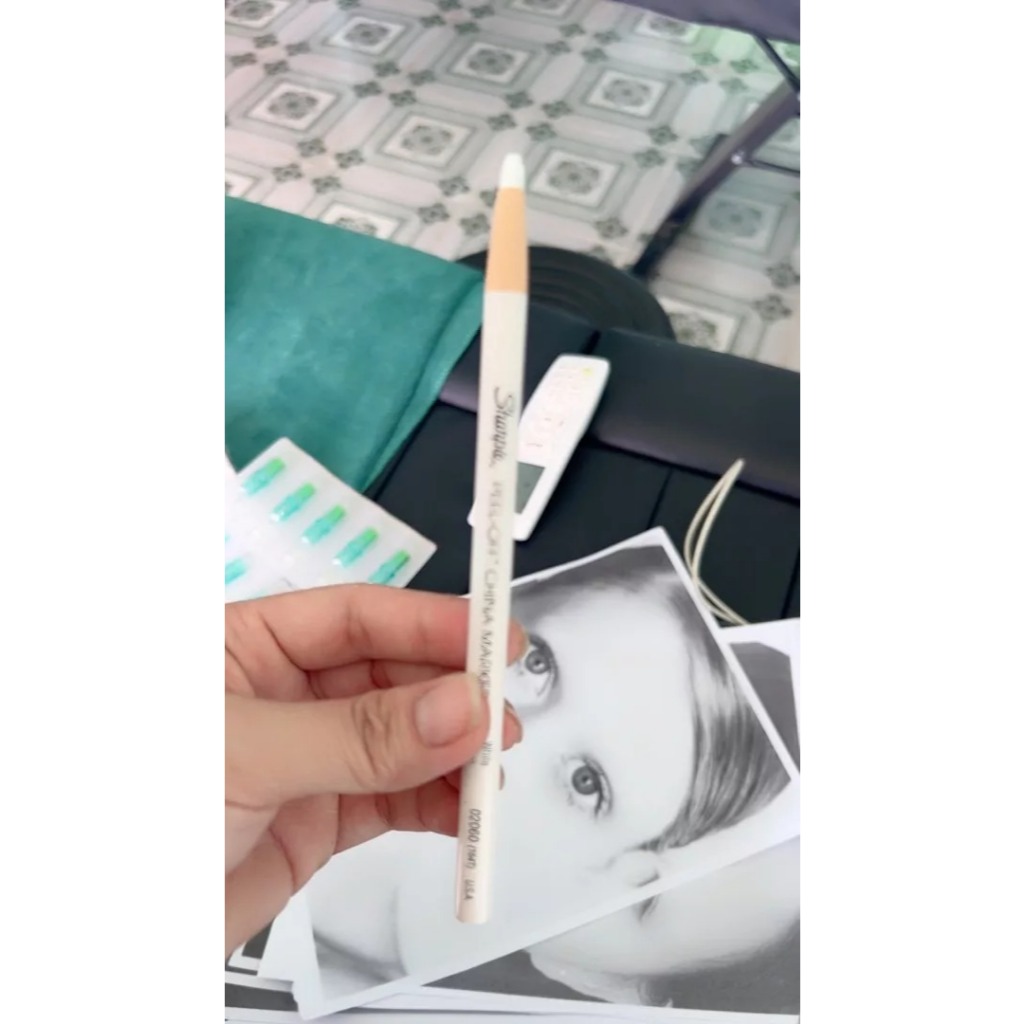 Chì Đá Sharpie Pro Chính Hãng – Vẽ Sợi Lông Mày, Viền Môi, Điêu Khắc Siêu Cứng, Phun Xăm Thẩm Mỹ