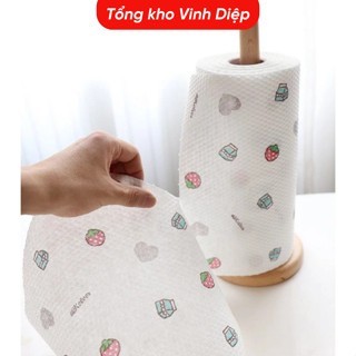 Khăn Giấy Đa Năng Lau Bếp, Lau Tay, Cuộn Giấy Lau Đa Năng Có Thể Tái Sử Dụng