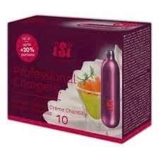 Khí Ga Bình Kem iSi – Hộp 10 Viên – Đánh Kem Nhanh, Chuẩn Định Lượng