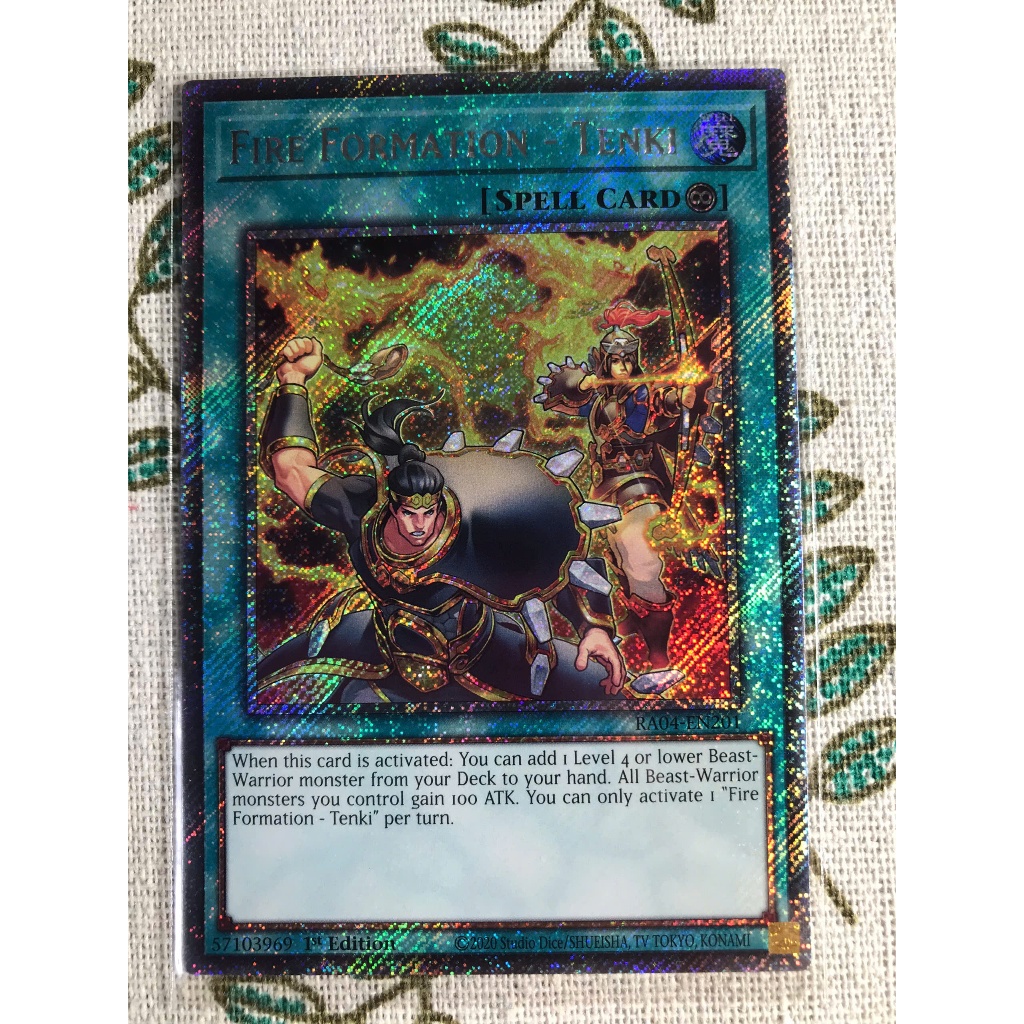 Bài Yugioh Chính Hãng ] Astrograph Sorcerer - RA04-EN282 - Platinum Secret Rare 1st Edition