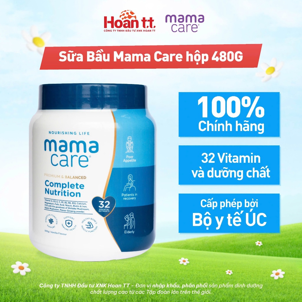 Ảnh Sữa Dinh Dưỡng Tăng Đề Kháng Cho Người Lớn Mama Care - Sữa Tăng Cân Cho Người Gầy- Sữa Bột Phục Hồi Sức Khỏe 1
