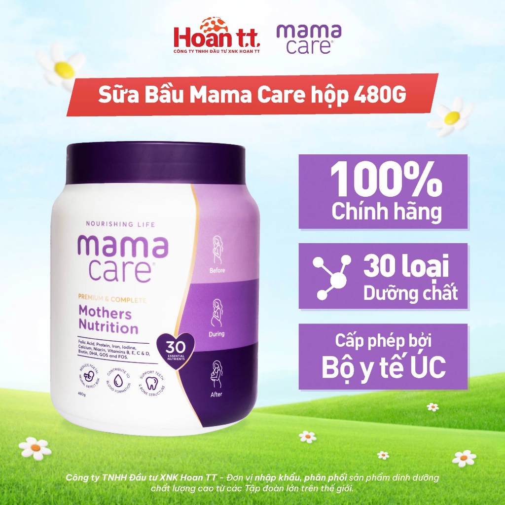 Ảnh Sữa Bầu Mama Care - Sữa Bổ Sung Dinh Dưỡng Cho Mẹ Bầu - Lợi Sữa Cho Mẹ Sau Sinh 1