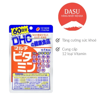 Viên Uống Vitamin Tổng Hợp Nhật Bản Bổ Sung 12 vitamin Thiết Yếu 60 ngày