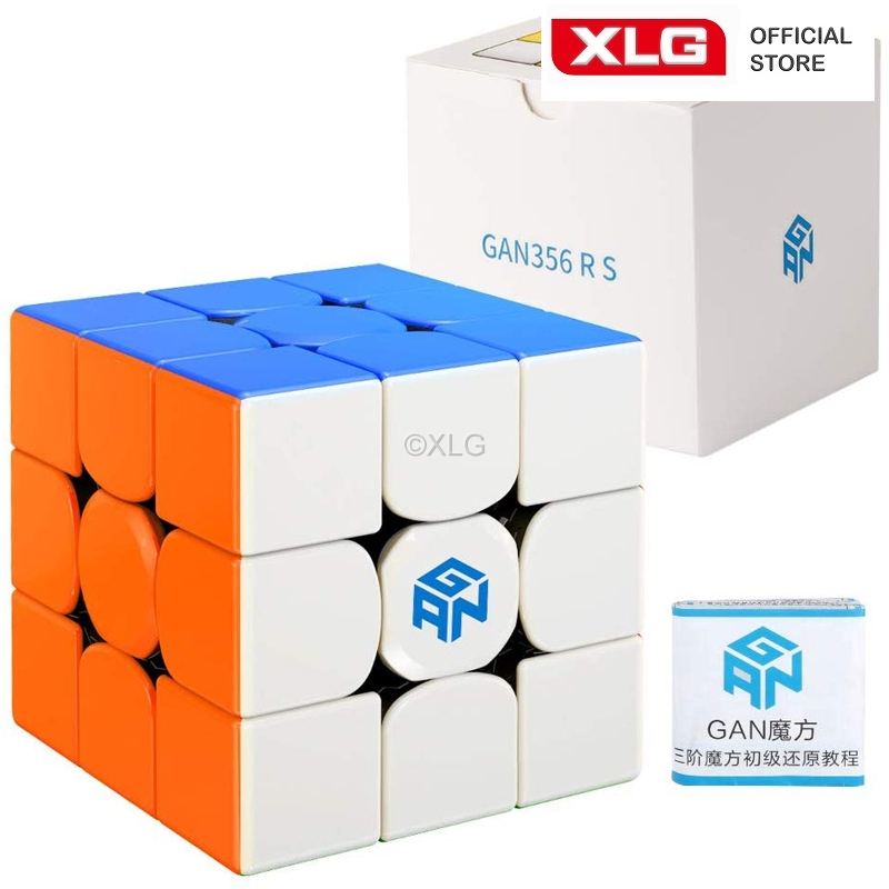 Ảnh Rubik 3x3 GAN 356 RS cao cấp Không Dán (Stickerless) 1
