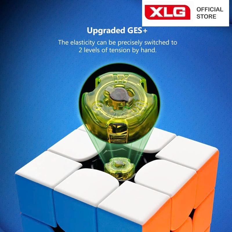 Ảnh Rubik 3x3 GAN 356 RS cao cấp Không Dán (Stickerless) 2