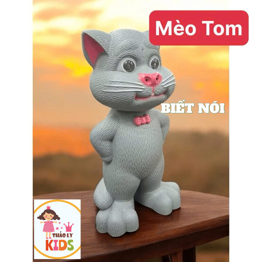 Đồ chơi Mèo Tom biết nói, thu âm cho bé, Mèo TOM , caay sương rồng dễ ...