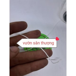1 Cuộn Dây Nhợ 85g Polyter Hiệu hai Con Cá, Số 18, Cho Thợ Hồ, Thả Diều, Bền Chắc