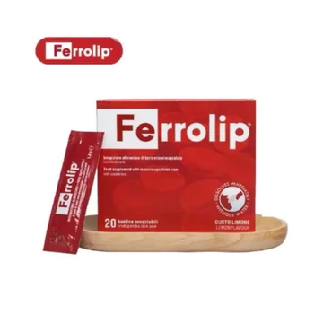 Sắt Bột FERROLIP Bổ Sung Sắt Hữu Cơ Liposome Không Táo Bón Không Tanh Vị Chanh Cho Bà Bầu Và Người Thiếu Sắt