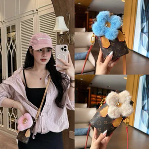 Túi mini đựng điện thoại bông hoa siêu xinh dễ thương