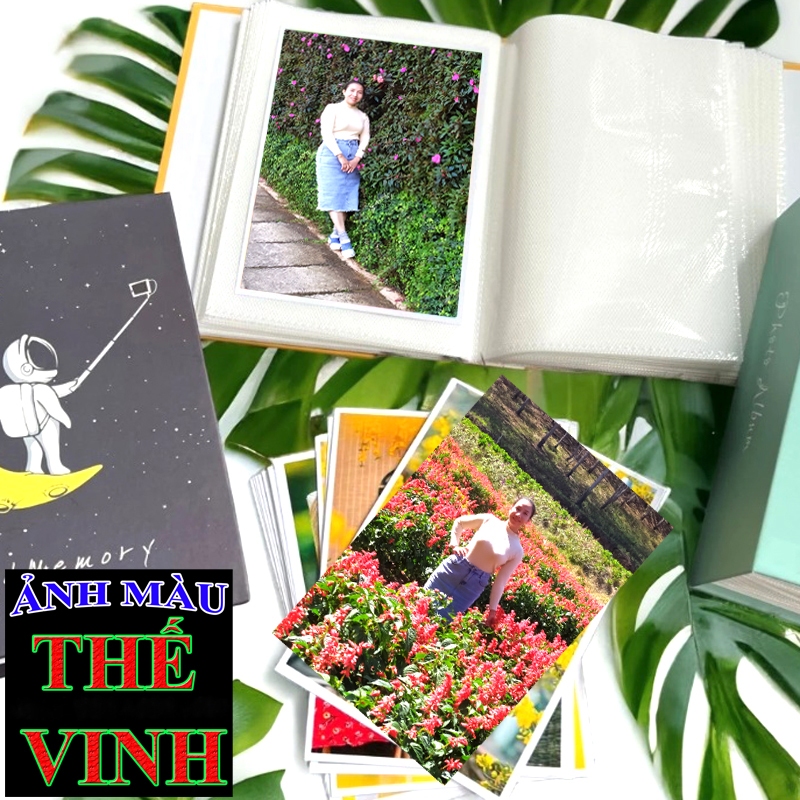 In ảnh 6x9 khổ dán tường, bỏ ví, để điện thoại bằng máy LAB bền màu trên 50 năm - Ảnh Màu Thế Vinh