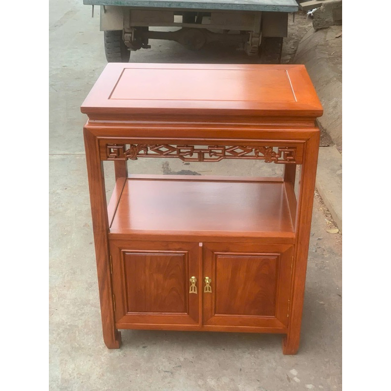 bàn tủ chữ Nhật mặt 40x60, 40x80, 40x1m cao 80 gỗ lim