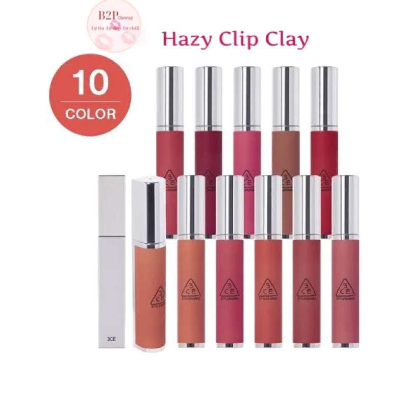 SON HÀN MƯỚT MỊN 3C.E HAZY MATTER LIP 4g