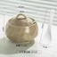 Hũ sứ đựng mỡ 600ml và 1200ml Liễn đựng mỡ, đựng gia vị cho gia đình tiện dụng