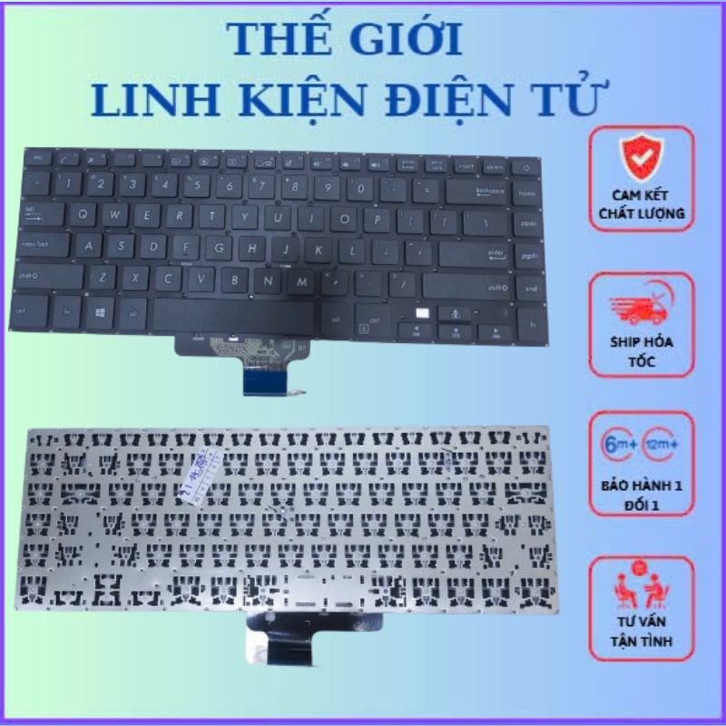 Vỏ Và Bàn Phím Laptop Asus VivoBook X510 A510 X510UR X510UA F510 S510u Vỏ A B C D I.68513644