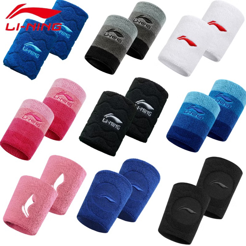 🆘Băng cổ tay Lining, băng bảo vệ cổ tay thấm mồ hôi/Tennis gym yoga,Pickle balld