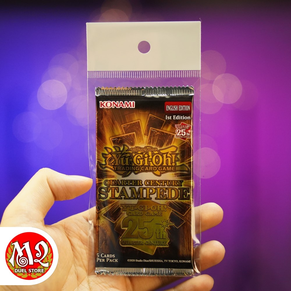 Gói thẻ bài Yugioh Quarter Century Stampede Booster Pack - Rarity ...