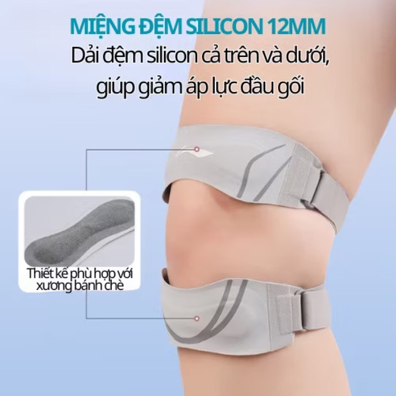 ⚡️NEW⚡️Đai Gối LI-NING Cao Cấp Bảo Vệ Khớp Gối Khi Vận Động